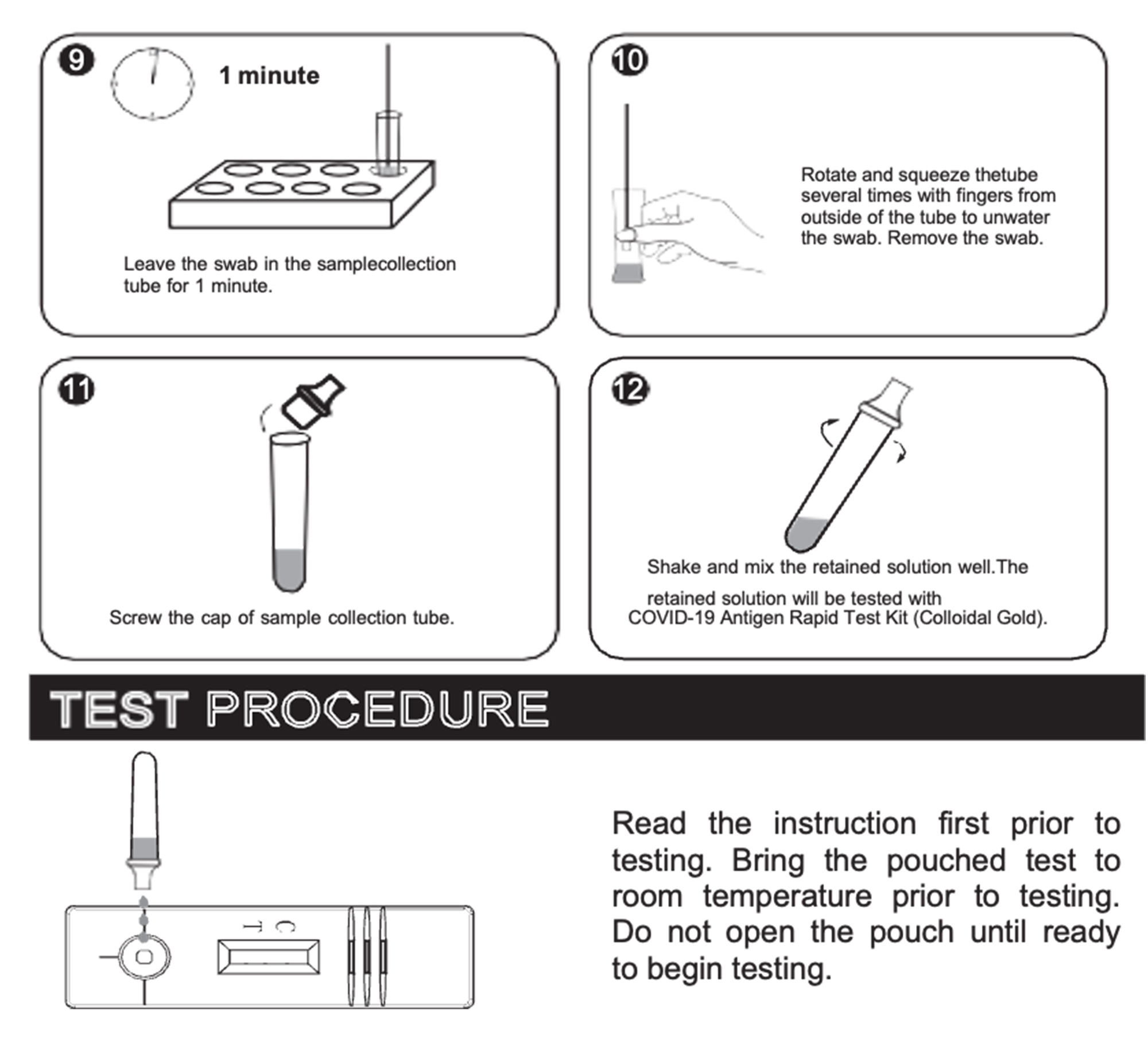 Rapid Antigen Test Introduction Guide and Test Procedure
